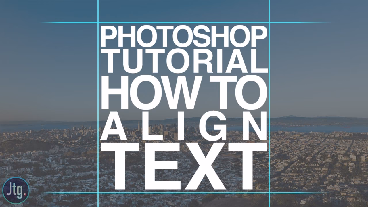 How do I even out text in Photoshop?