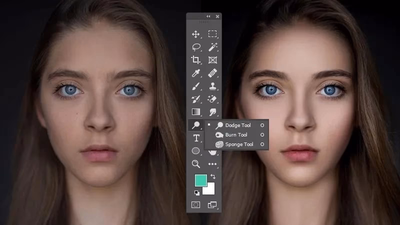 What is a dodge tool in Photoshop?