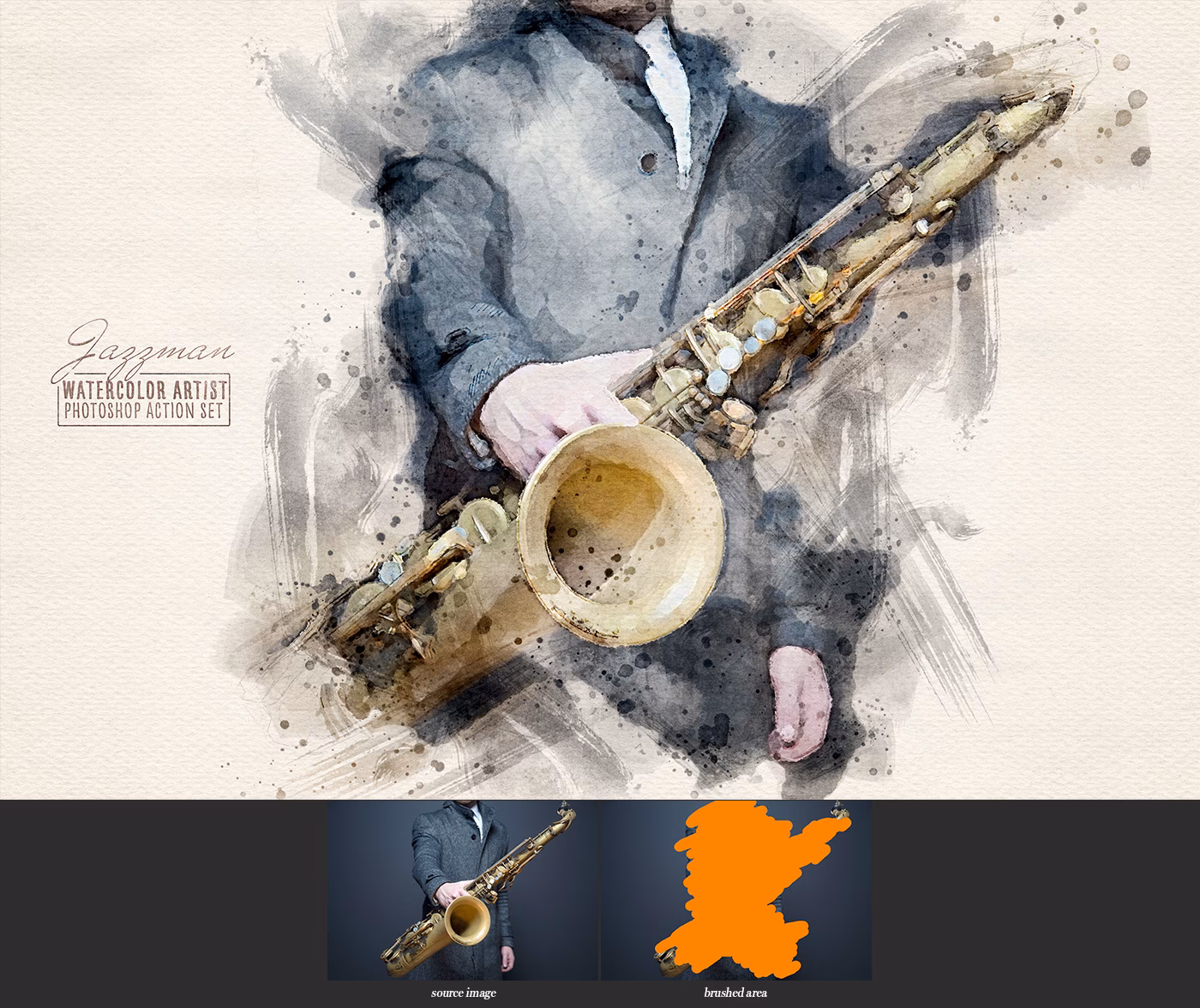 What program turns photos into watercolor?