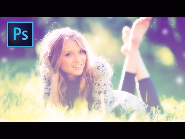 How do you make a dreamy effect in Photoshop?