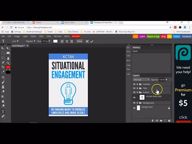 Can I edit a PSD file online?