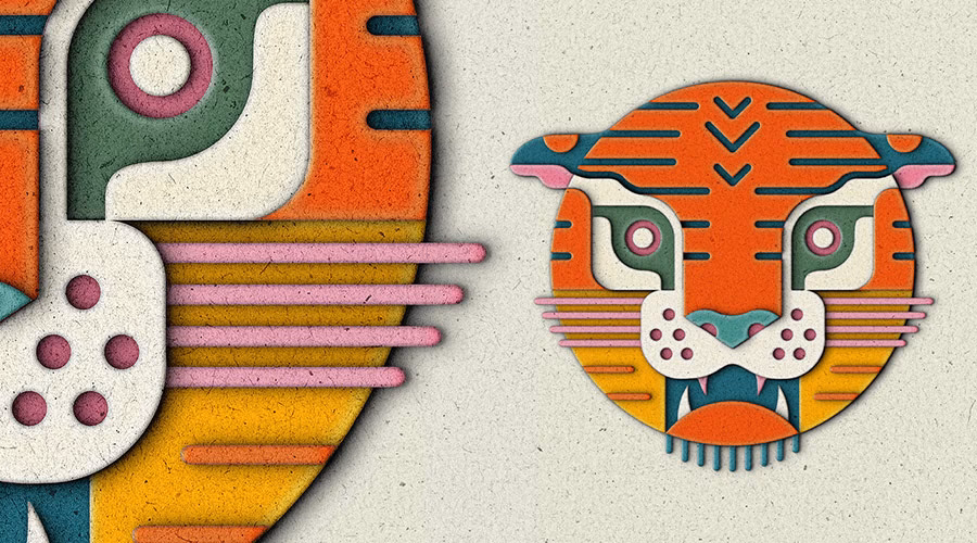 Comment faire un effet collage sur Photoshop ?