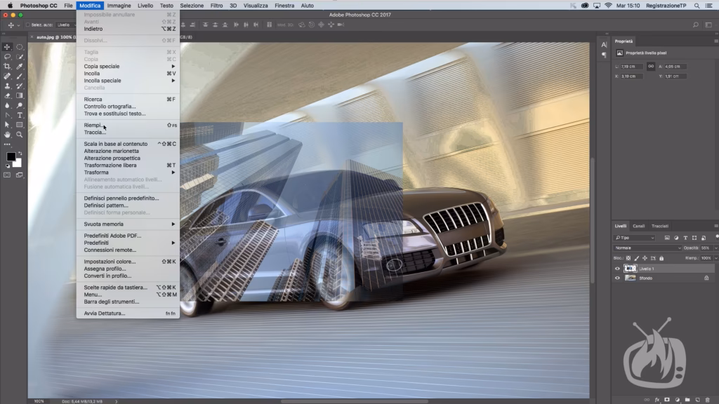 Come fare effetto vetro rotto?