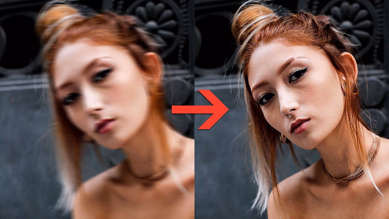 How do you edit motion blur photos?