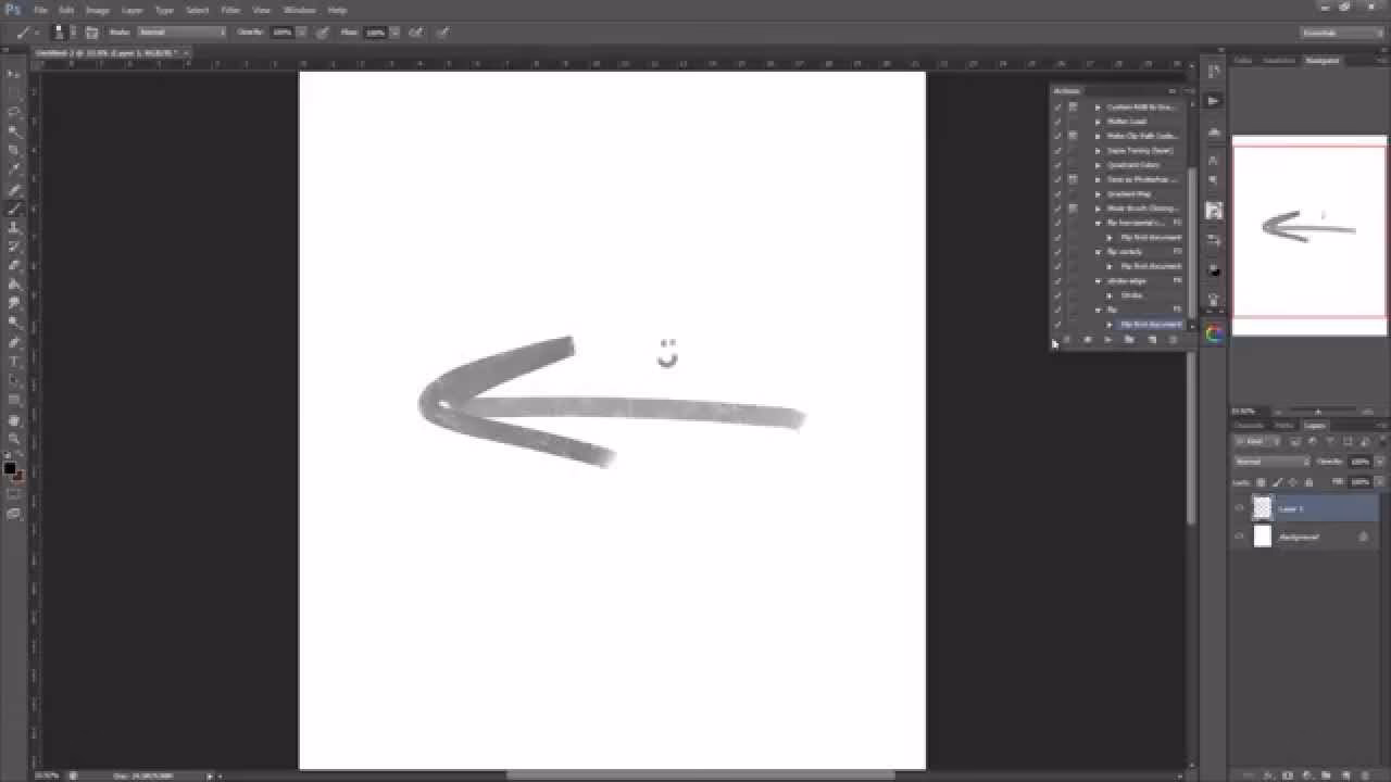 What is the shortcut for flip canvas in Photoshop?