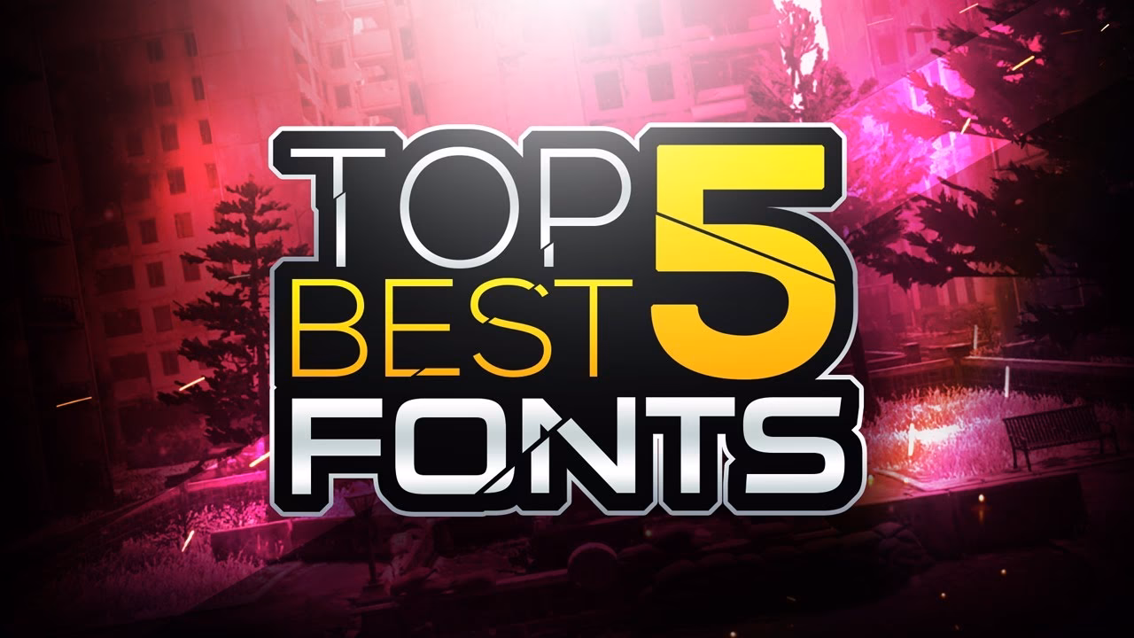 What font to use for thumbnails?