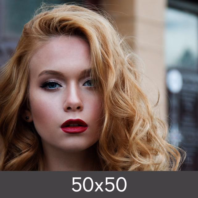 Hvor kan man få forstørret et billede?