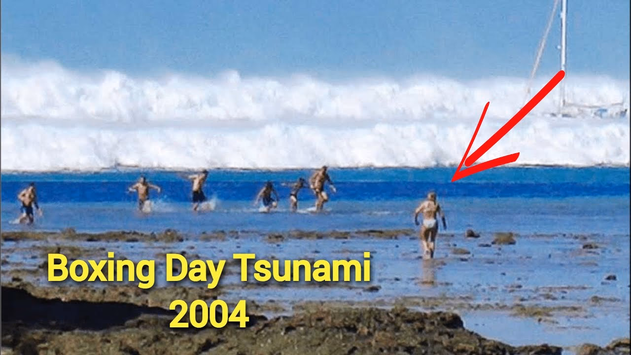 Has a tsunami ever been photographed?