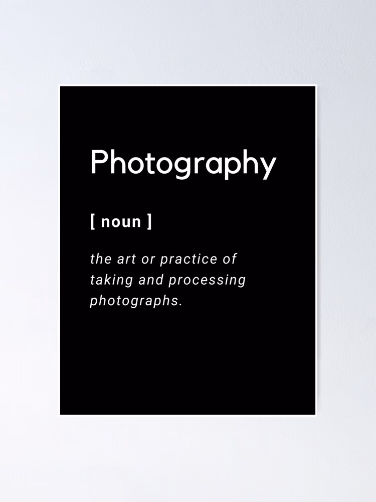 Was bedeutet Fotografie wörtlich?