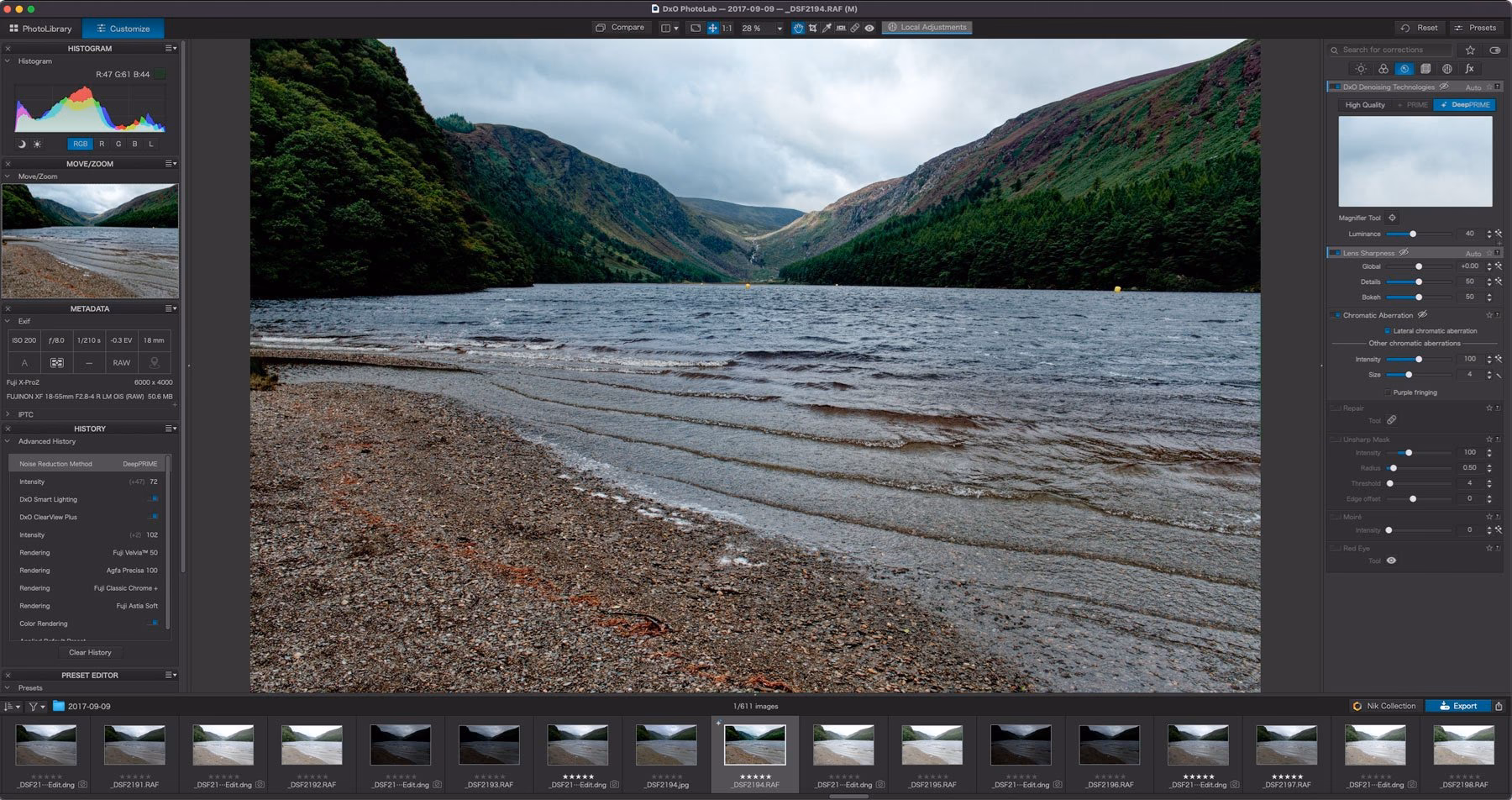 What is the best software to edit Fuji raw files?