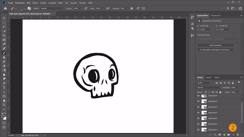 Wie erstelle ich ein GIF in Photoshop?