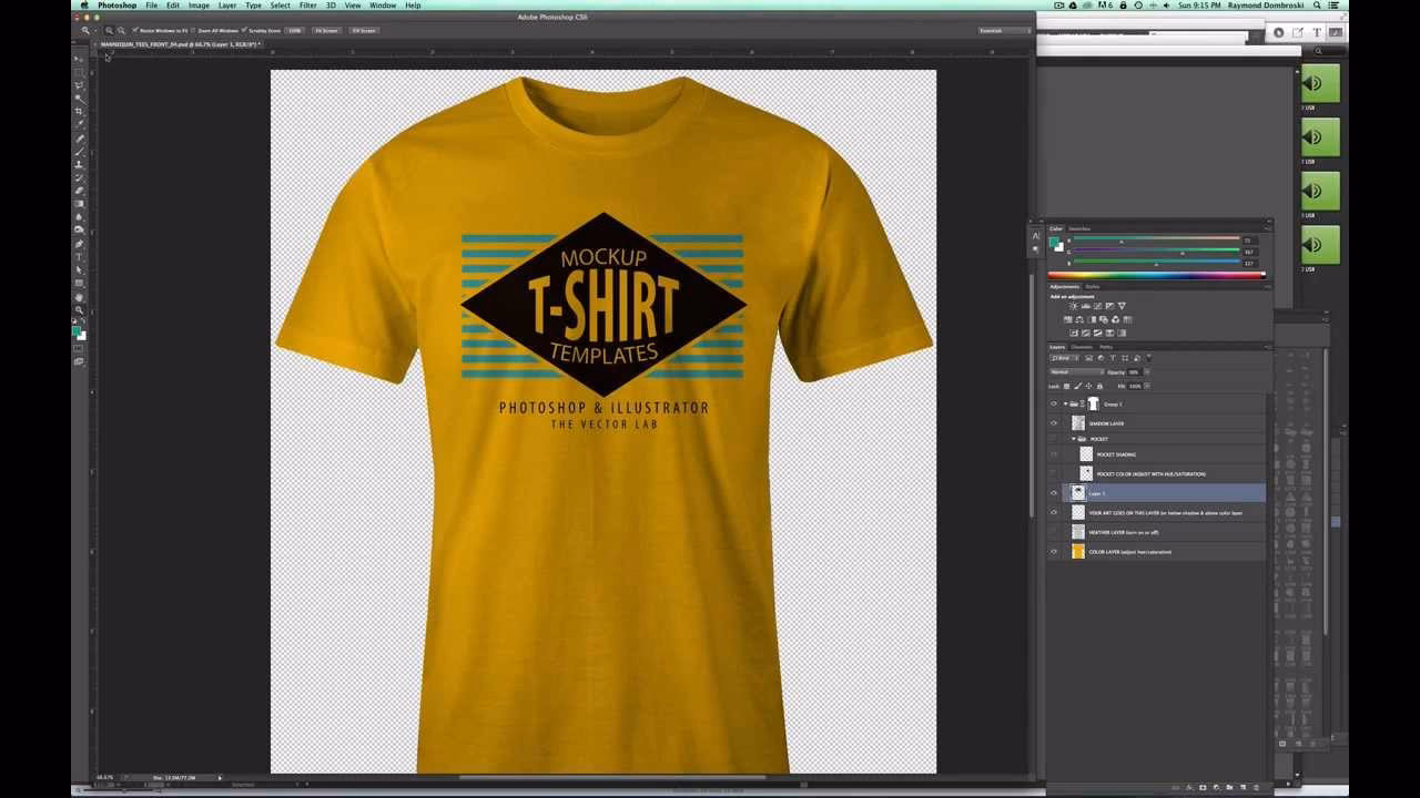 How to create a graphic design for t-shirts?
