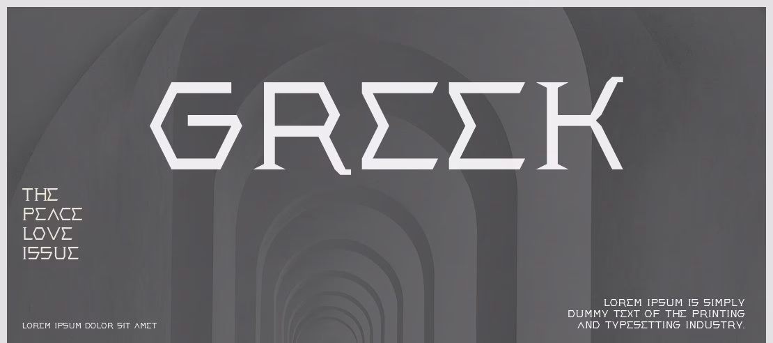 Which font is best for Greek?