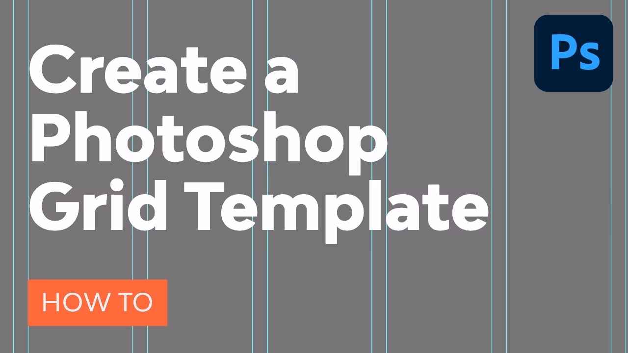 How to set a grid in Photoshop?