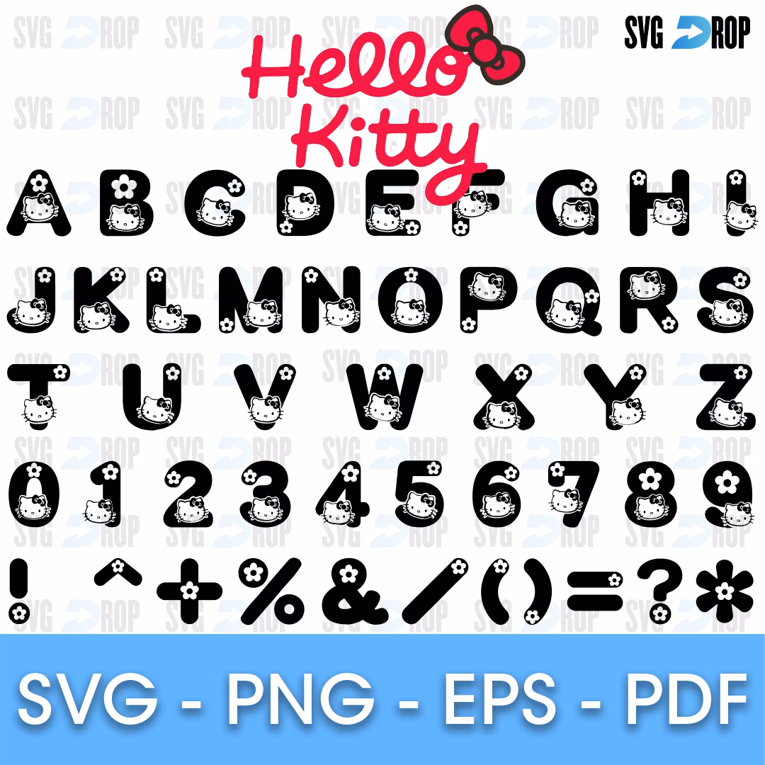 What font is the Hello Kitty font?