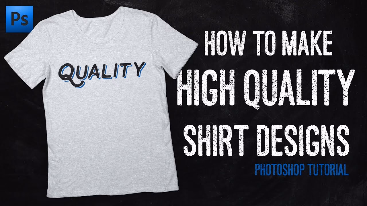 How do I print high quality images on a shirt?