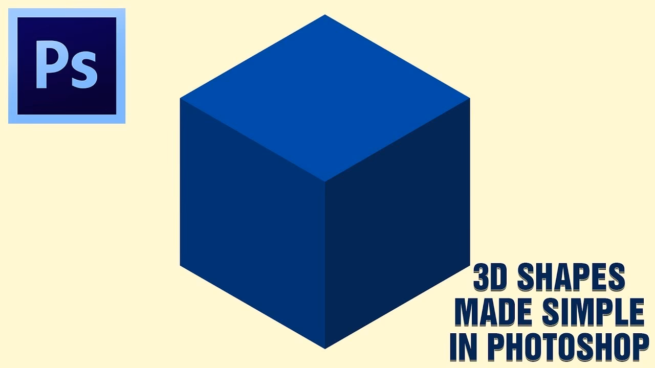 How to give a 3D effect in Photoshop?