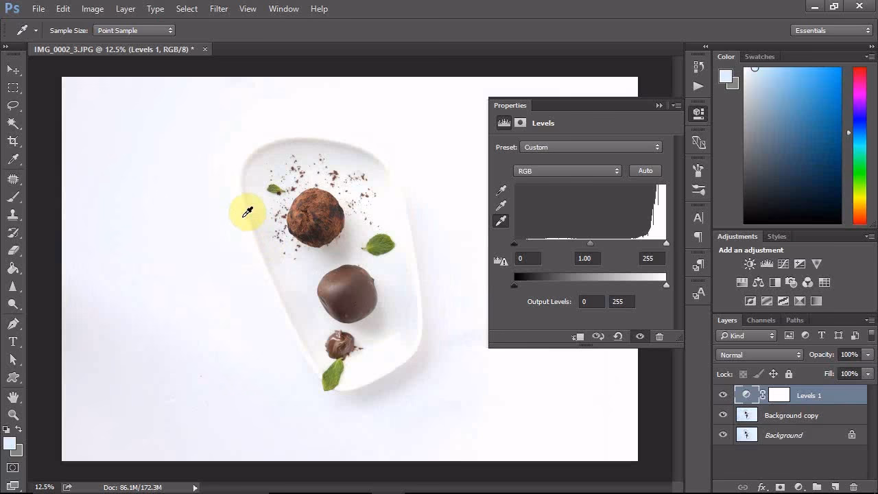 How to make whites whiter in pictures?