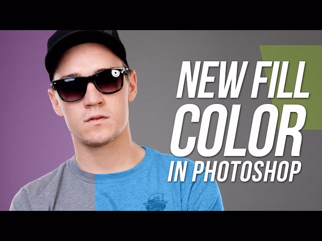 How to change background color in Photoshop CS5?