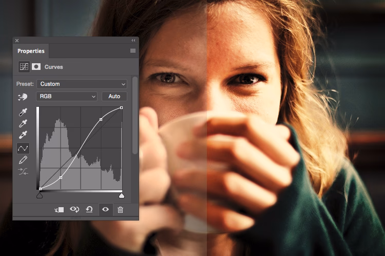 How do I increase local contrast in Photoshop?