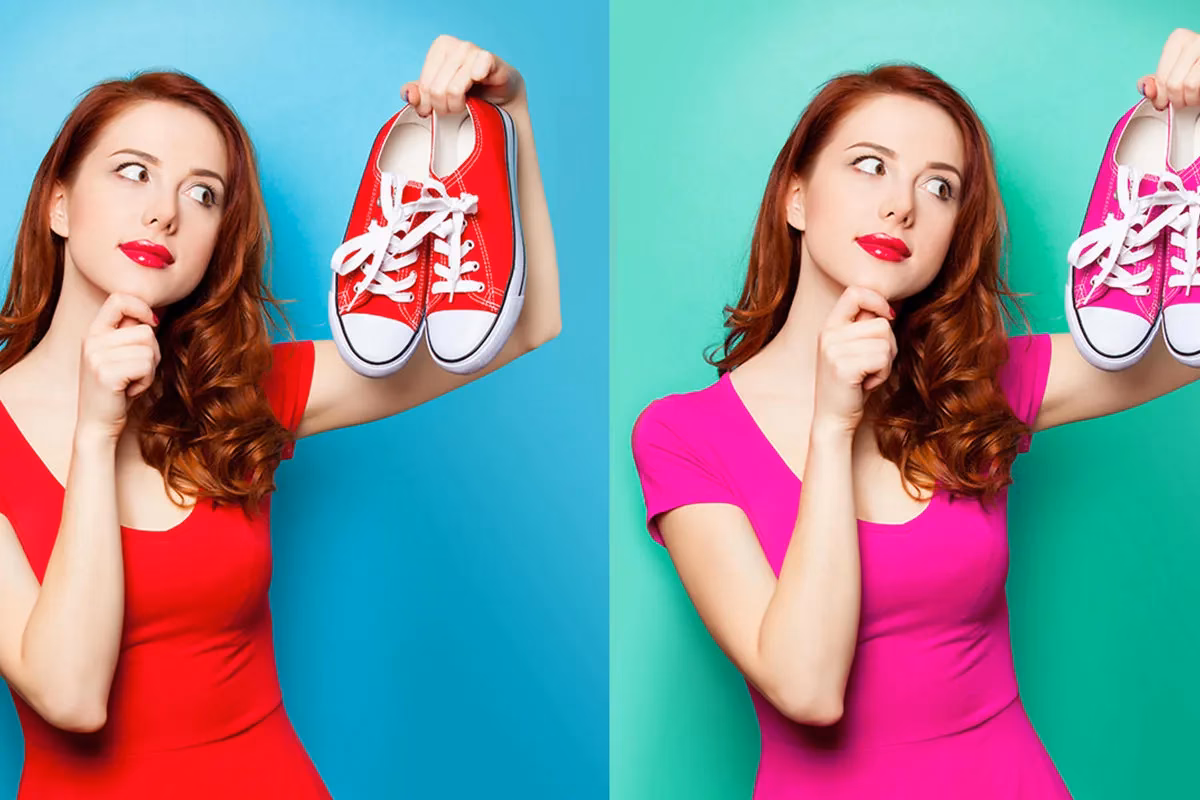 How to change background color on Photoshop?