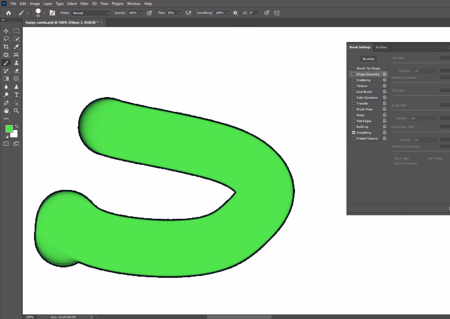 How to erase part of a stroke?