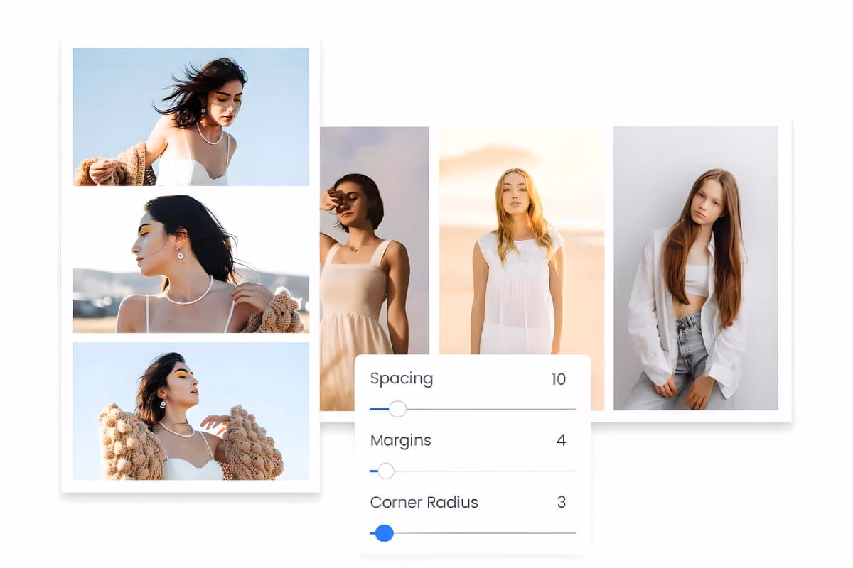 How do I group two images into one?