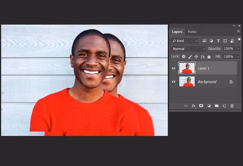 How to crop a specific part of an image in Photoshop?