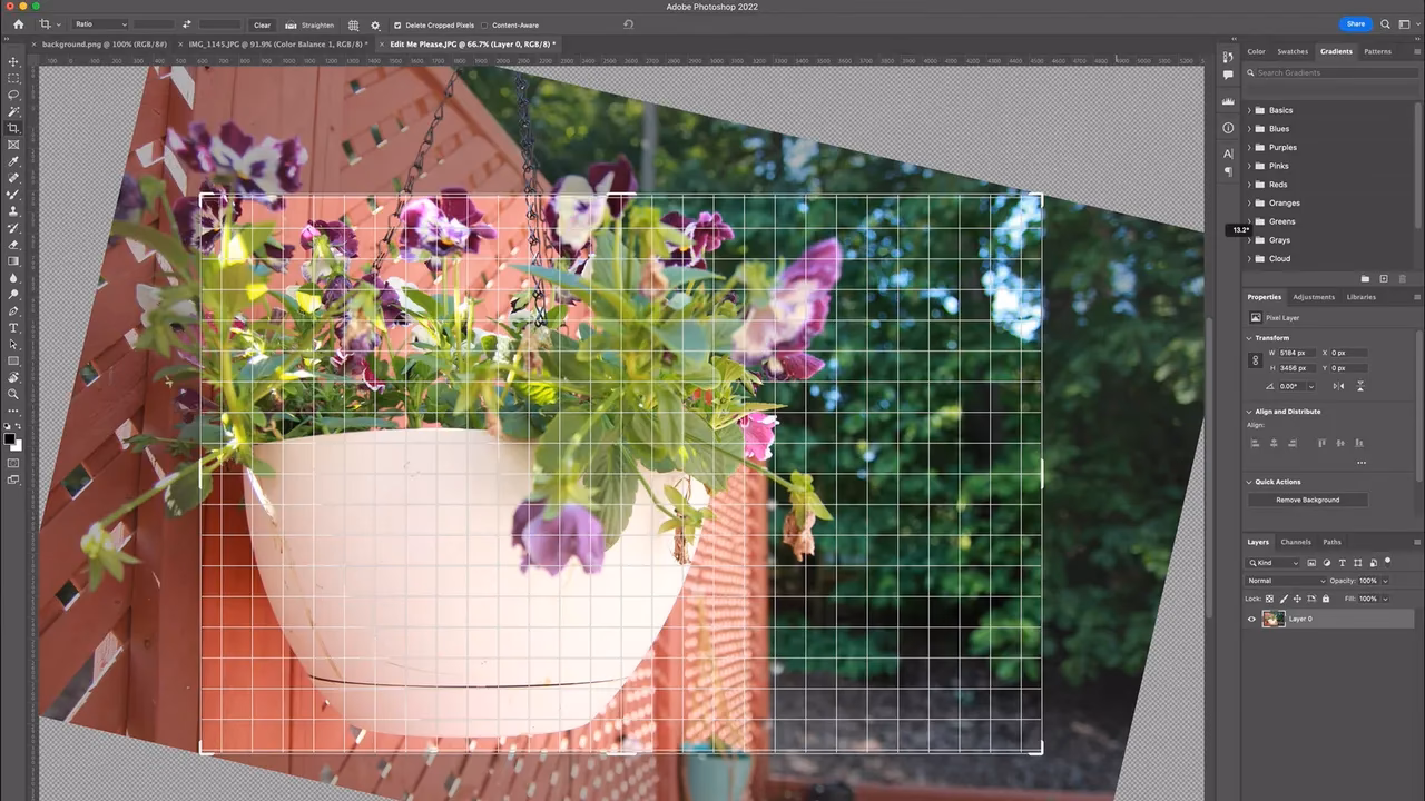 How do I Edit an image in Photoshop?