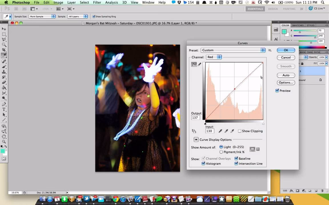 What is the brightest part of an image?
