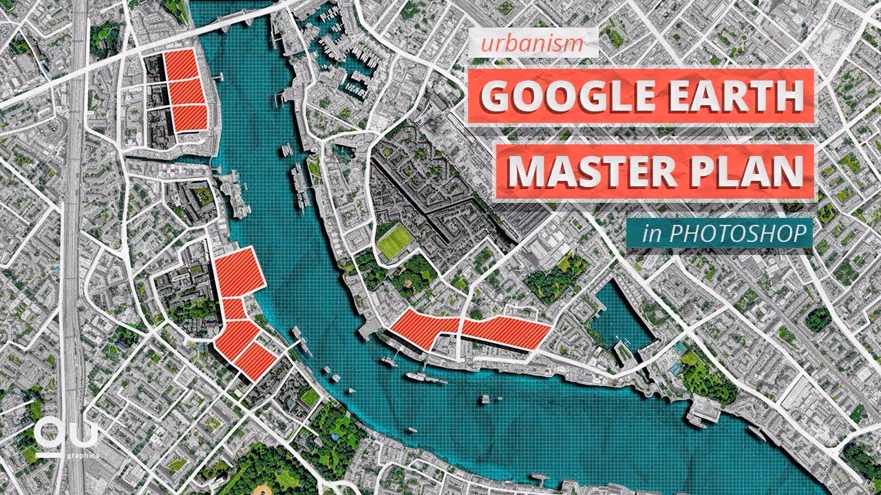 How to make a map in Photoshop?