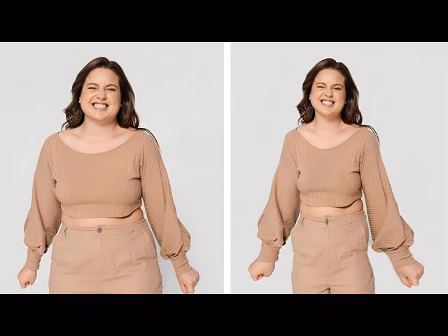How to make a fat person thin in Photoshop?