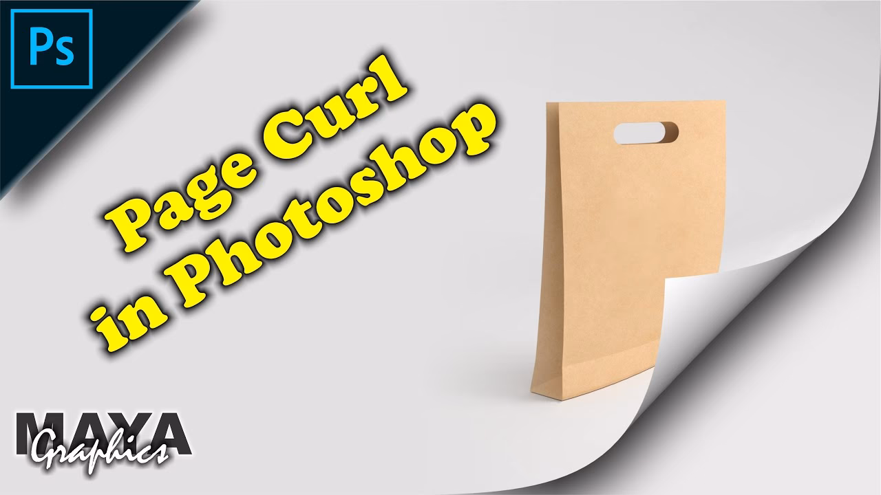 How do I flip a page in Photoshop?