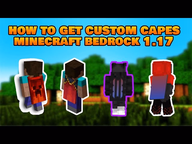 How to make a custom cape in Minecraft?