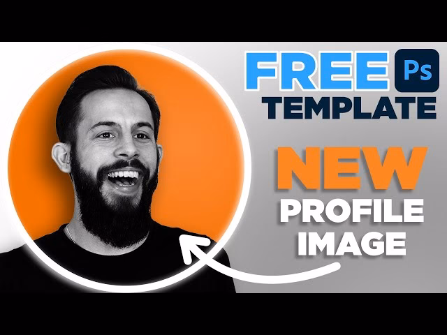 How to make a profile photo in Photoshop?