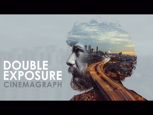 How do you do double exposure in Photoshop?