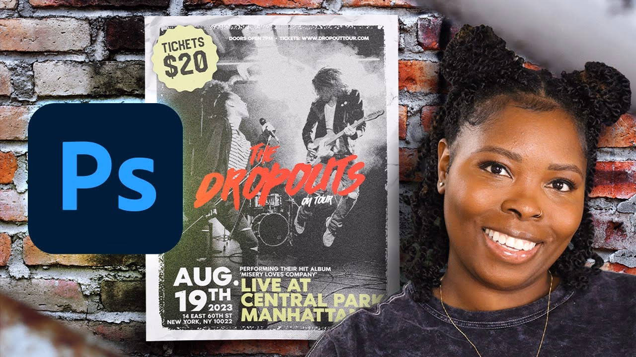 How to make your own music poster?