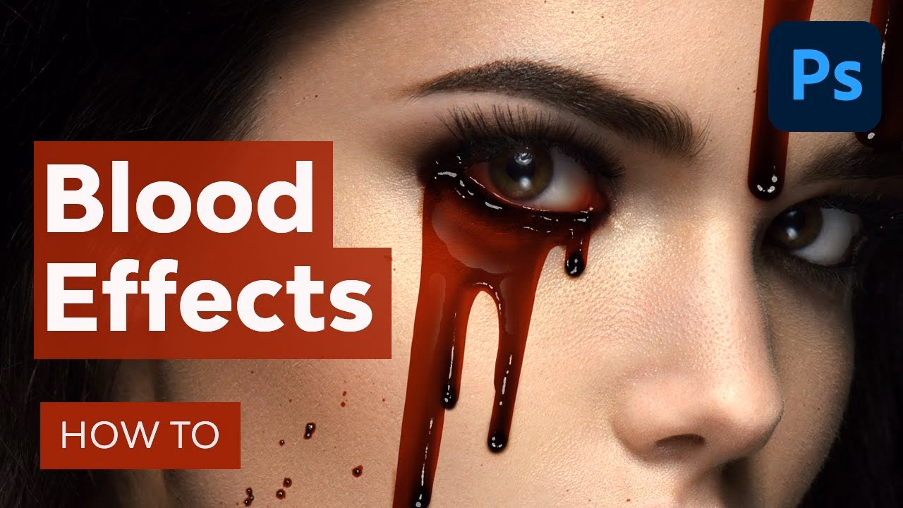 How to make realistic blood makeup?