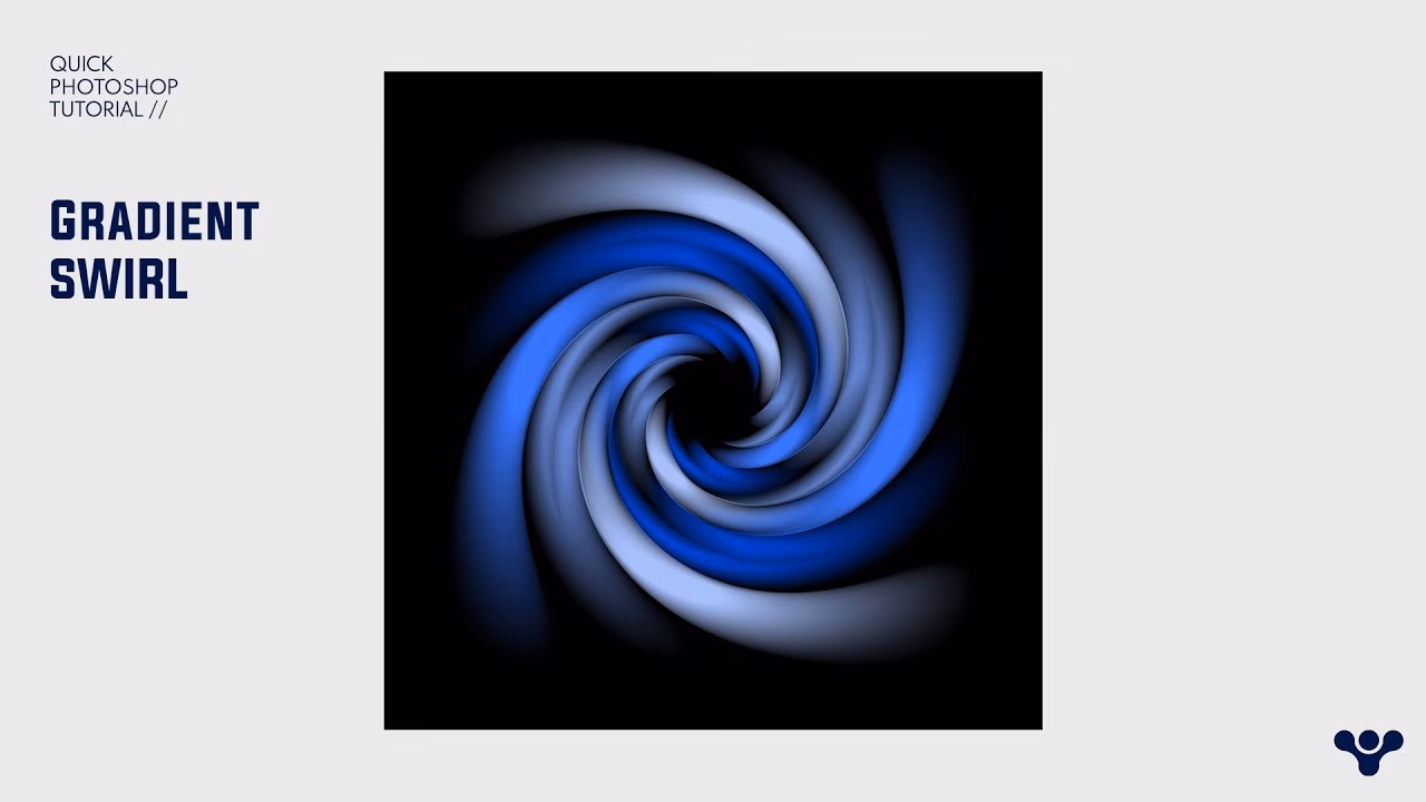 How do you make a swirl in Photoshop?