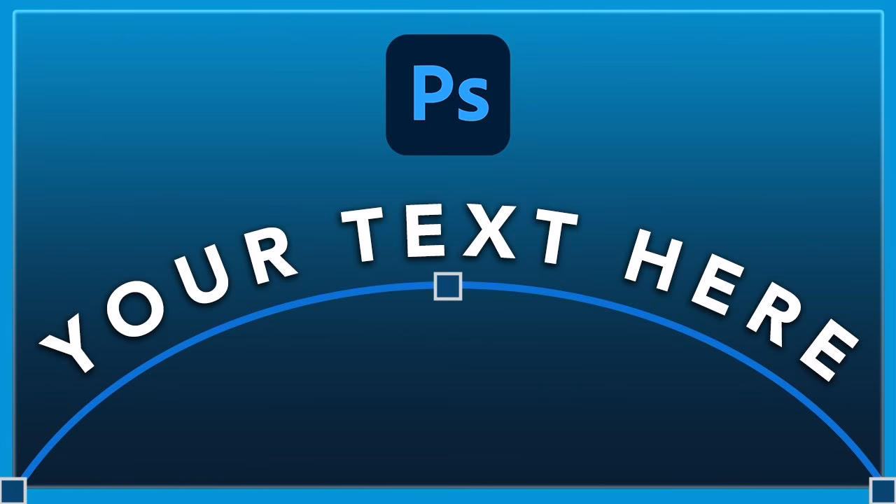 How do you get text to follow a path in Photoshop?