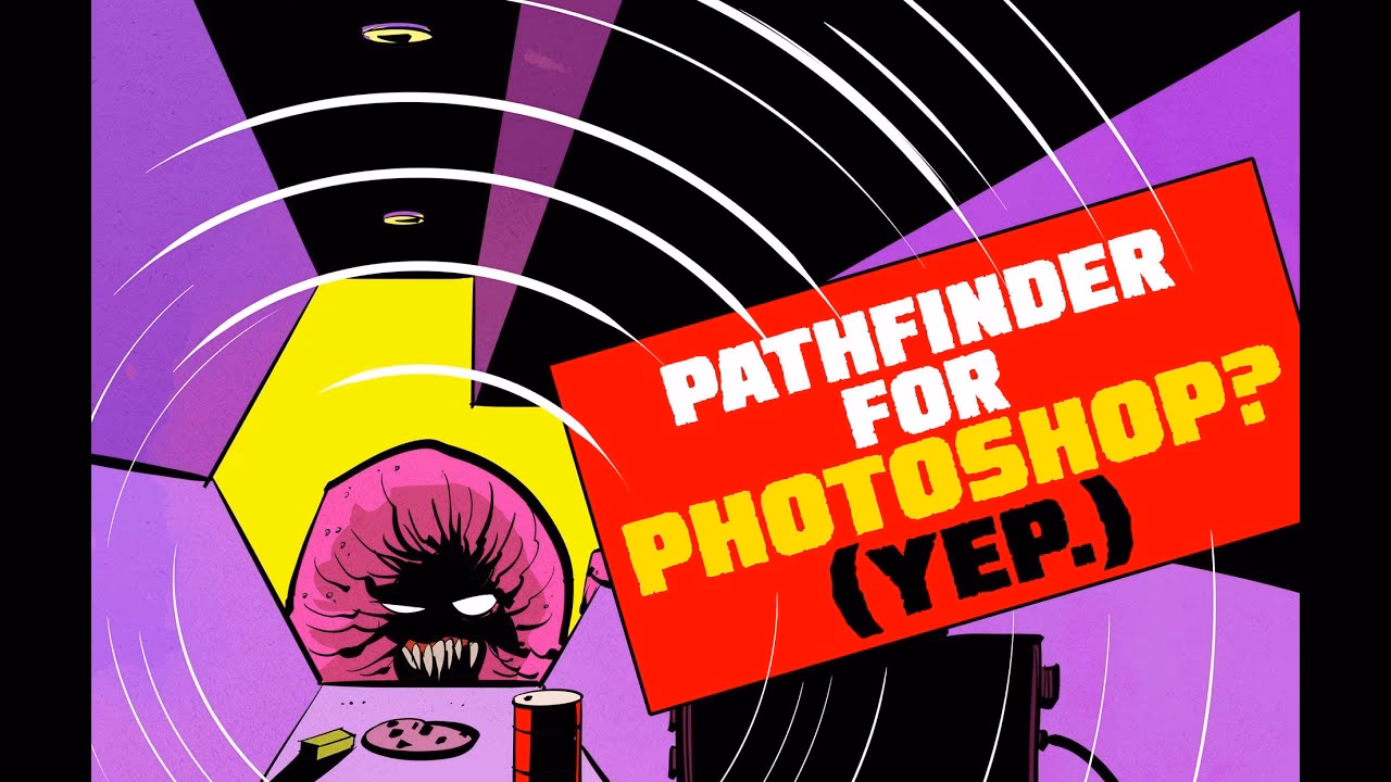 How do I make a path selection in Photoshop?