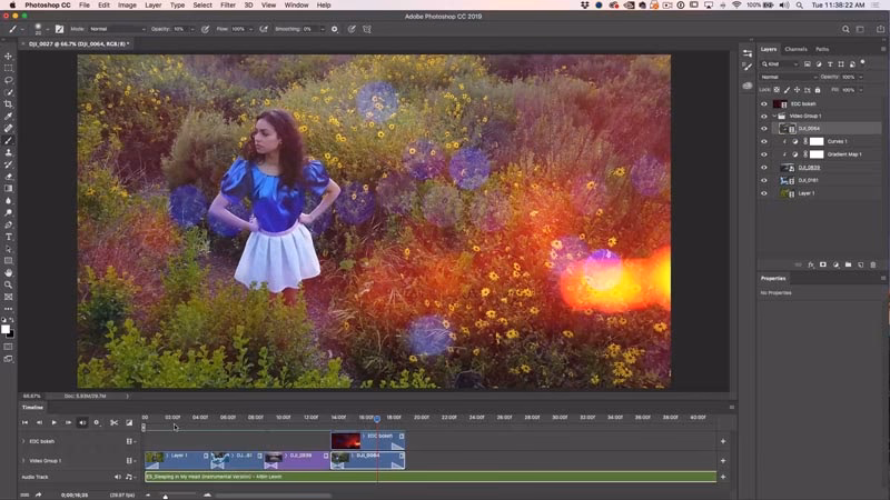 Can a video be edited in Photoshop?