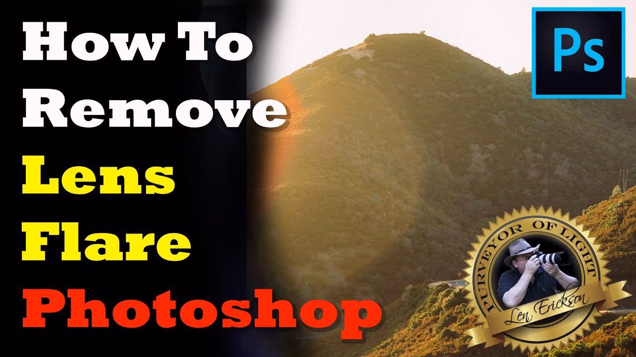 How do I reduce glare in Photoshop?