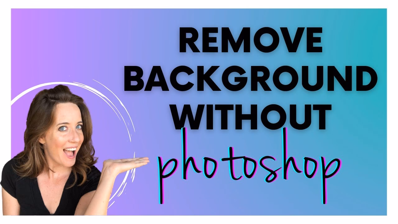 How to remove background without photoshop?