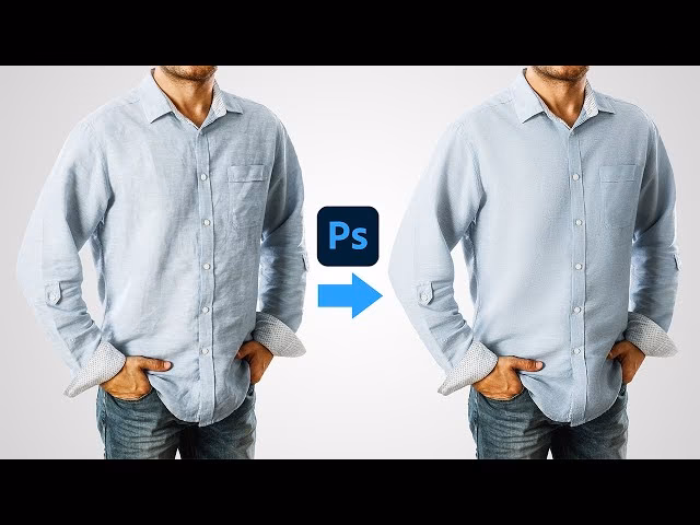 What tool removes wrinkles in Photoshop?
