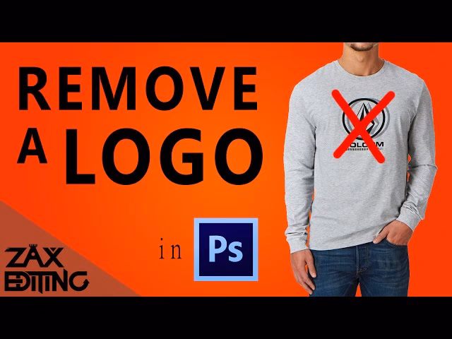 How do I remove the logo from a picture?