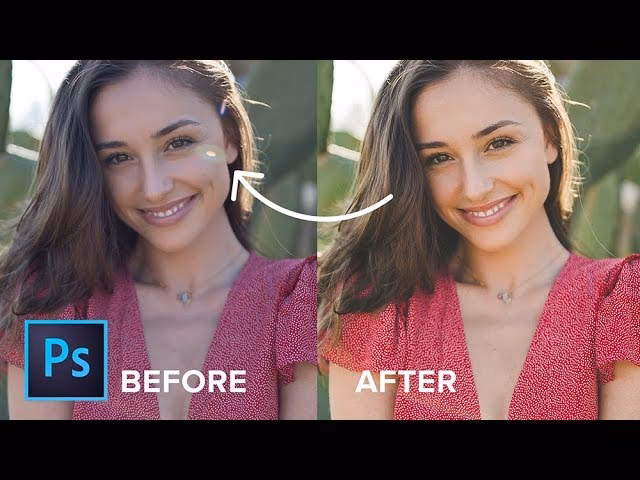 How to get rid of sun spots in Photoshop?