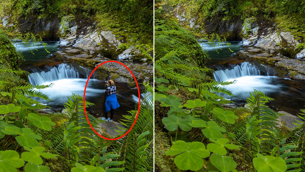 How do I remove star trails in Photoshop?