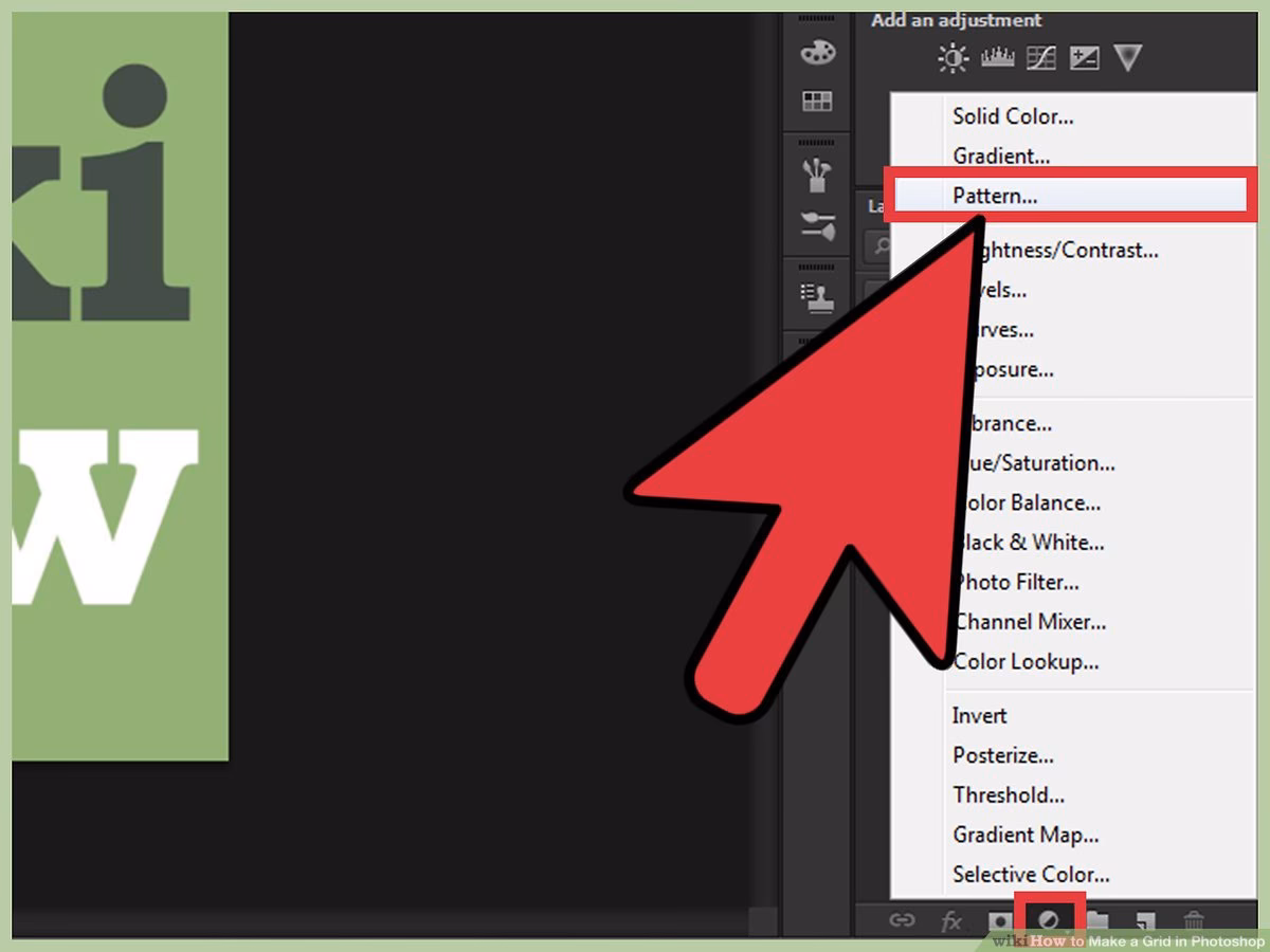 How do I turn on grid lines in Adobe?