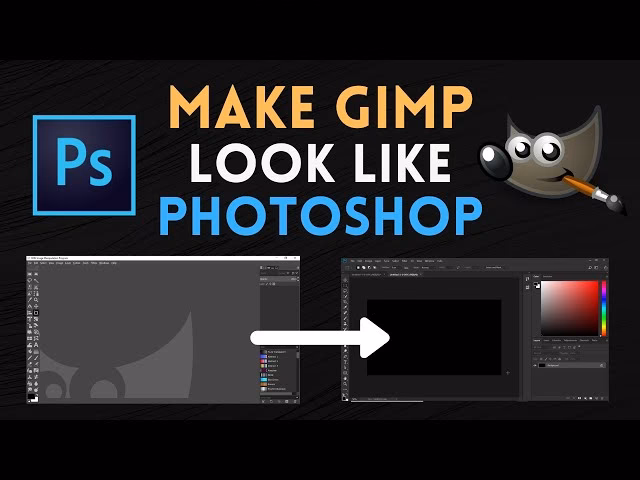 What is the difference between Photoshop and GIMP?
